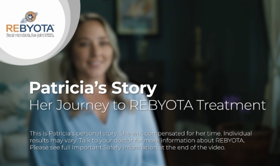 Patricia’s Story Video: Her Journey to REBYOTA Treatment