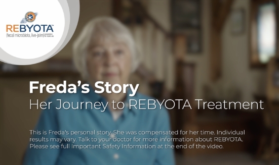 Freda’s Story Video: Her Journey to REBYOTA Treatment
